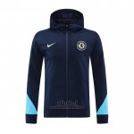 Chaqueta con Capucha del Chelsea 2024-2025 Azul
