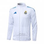 Rompevientos del Real Madrid 2025-2026 Blanco