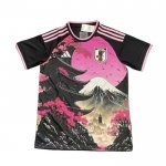 Camiseta Japon Anime 2025-2026 Negro Rosa Tailandia