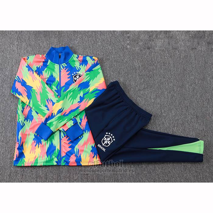 Chandal de Chaqueta del Brasil 2025-2026 Multicolor