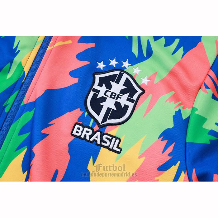 Chandal de Chaqueta del Brasil 2025-2026 Multicolor