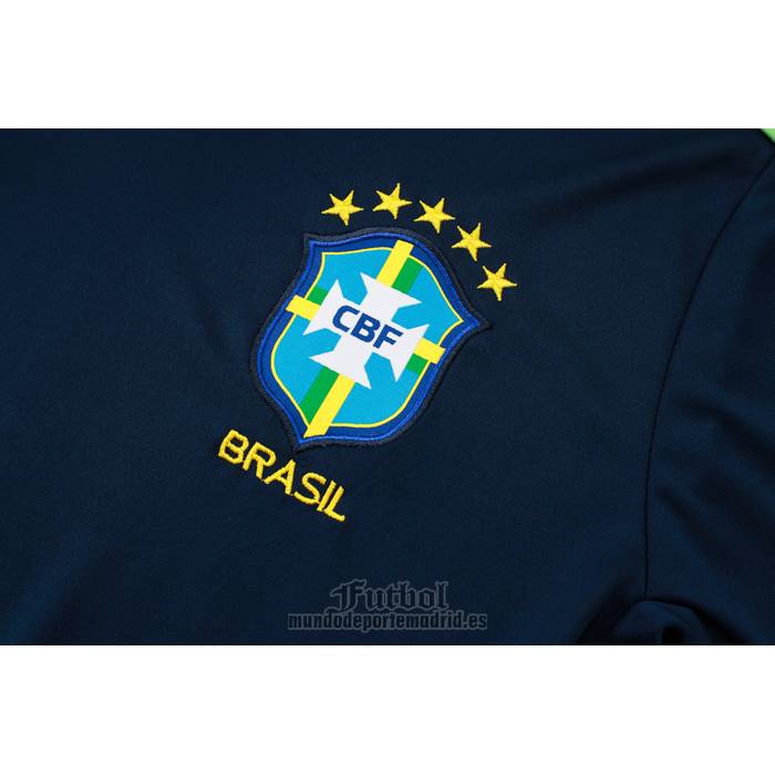 Chandal del Brasil Manga Corta 2024-2025 Azul - Pantalon Corto