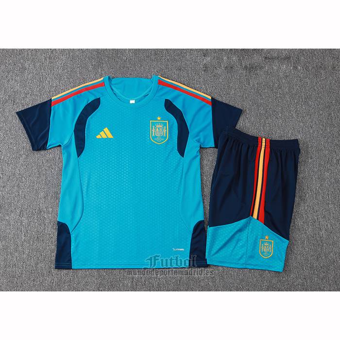 Chandal del Espana Manga Corta 202026-2027 Azul - Pantalon Corto
