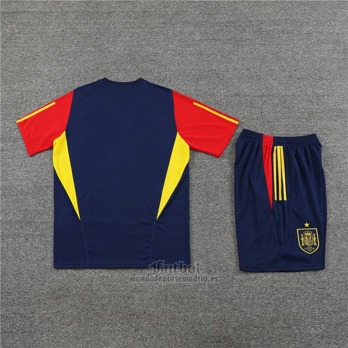 Chandal del Espana Manga Corta 2023-2024 Azul - Pantalon Corto