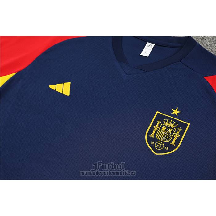 Chandal del Espana Manga Corta 2023-2024 Azul - Pantalon Corto