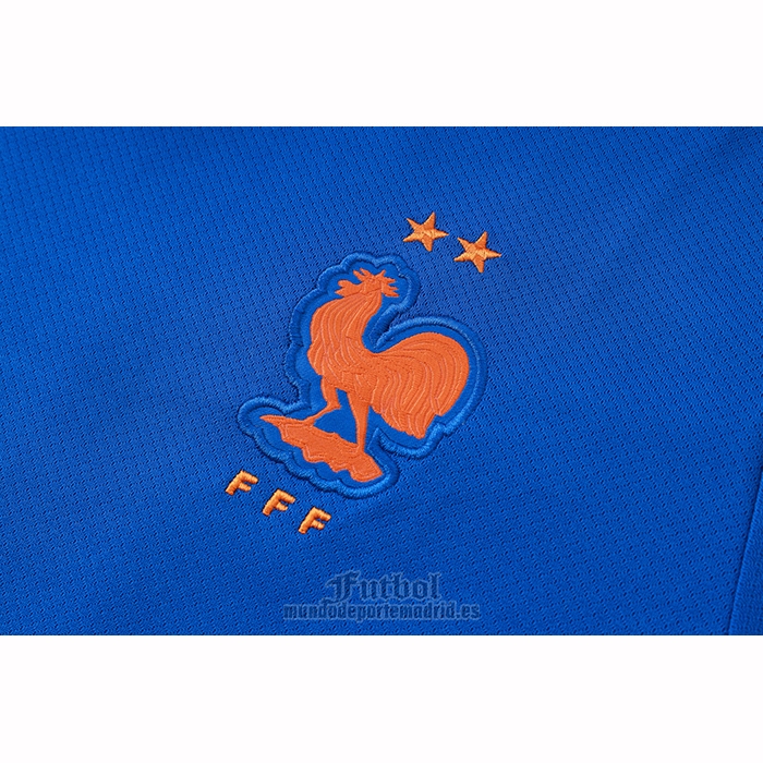 Chandal del Francia Manga Corta 2026-2027 Azul - Pantalon Corto