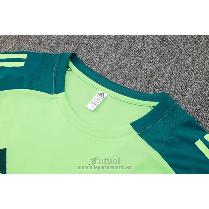 Chandal del Mexico Manga Corta 2024-2025 Verde - Pantalon Corto