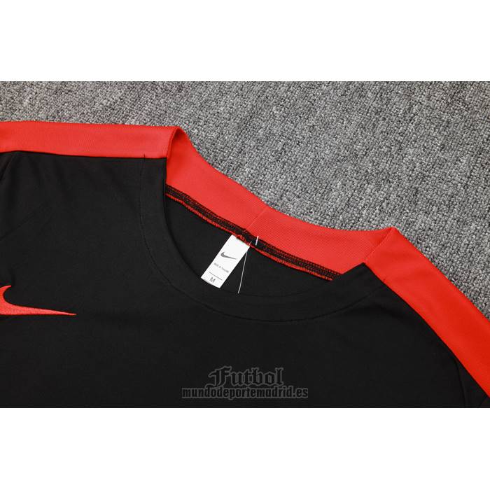 Chandal del Portugal Manga Corta 2024-2025 Negro - Pantalon Corto