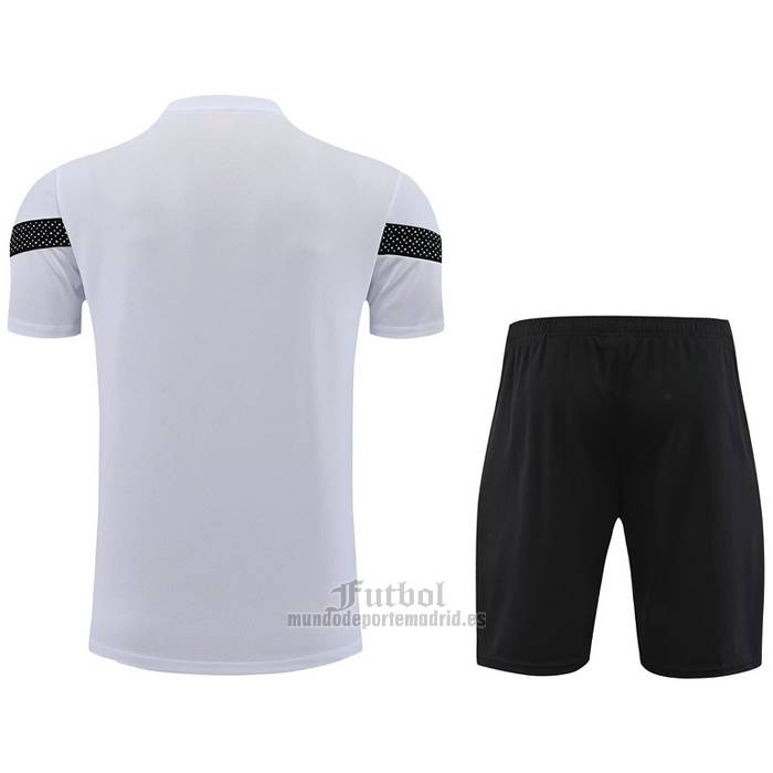 Chandal del Senegal Manga Corta 2023-2024 Blanco - Pantalon Corto