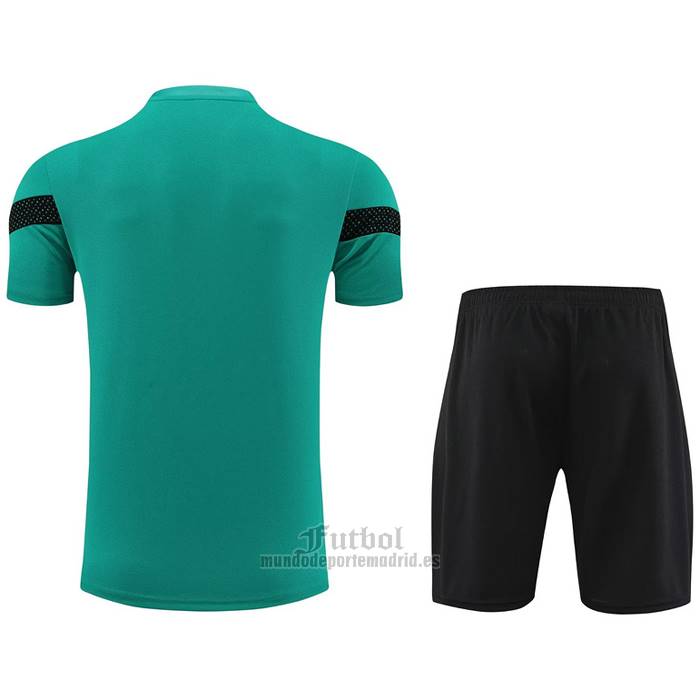 Chandal del Senegal Manga Corta 2023-2024 Verde - Pantalon Corto